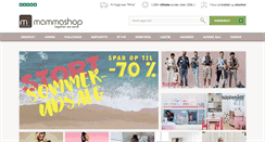 Desktop Screenshot of mammashop.dk